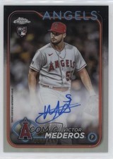 2024 Topps Chrome Update Auto Refractor 82/499 Victor Mederos #RA-VME Auto 19b1