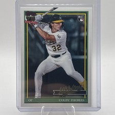 2026 Topps Series 1 1991 Topps T91-6 Colby Thomas, Athletics