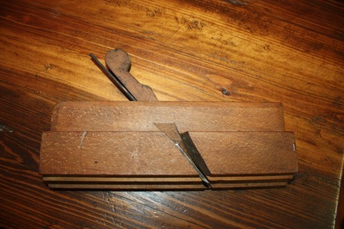 Antique Wood Bodied Molding Plane (Beading Plane) E. Preston & Sons, Birmingham