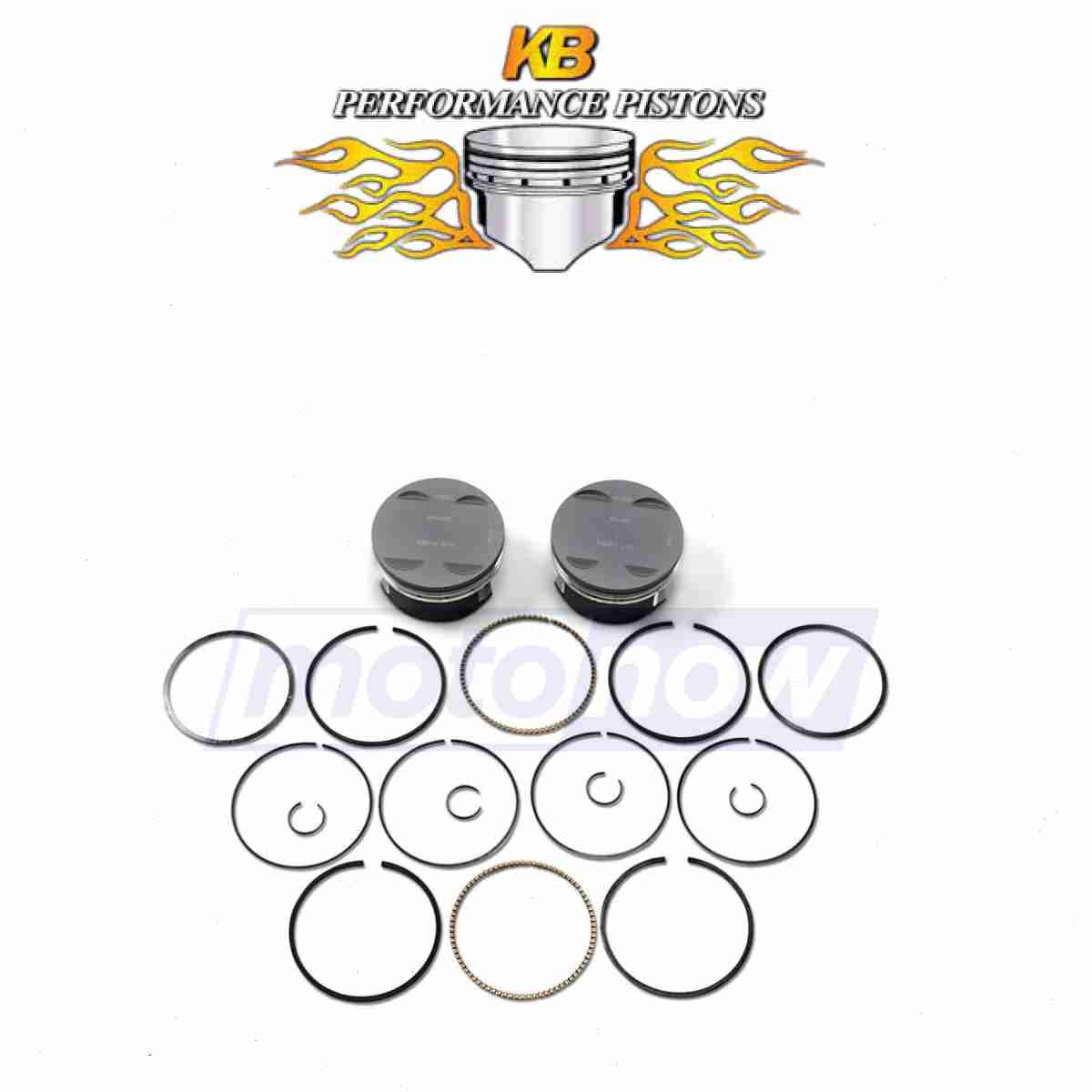 KB Super-Duty Forged Piston Kit for 2020 Harley Davidson FLHTCUTGSE CVO Tri fi