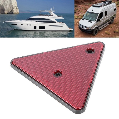 (Red) Shape Two Hole Reflector Safty Rear Red Reflector For RV