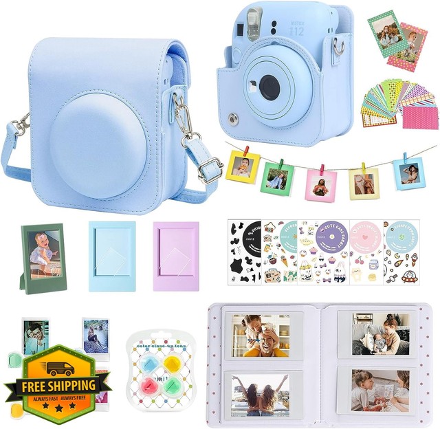 WOGOZAN Instax Mini 12 Kit Pastel Blue