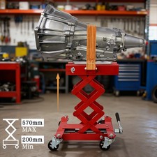HEAVY DUTY FLOOR TRANSMISSION-JACK 200KG GEARBOX DIFF JACK LIFT (REPLACES 53095)