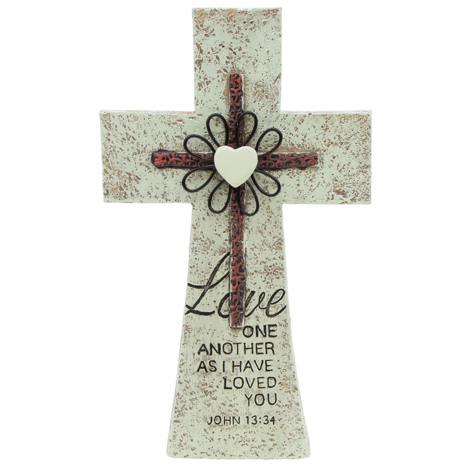 Sunflower Garden Inspirational Wall Cross John 1334 Decorative Hanging 3690₽