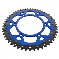 Kettenrad Alu Blau 52-ZäHne 520-Teilung FüR KTM EXC 520 Racing Bj. 2000-2002