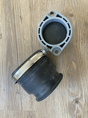 Hauff EPDM MS78-D/0 Manschettenstopfen Blindstopfen geschlossen für Mantelrohr