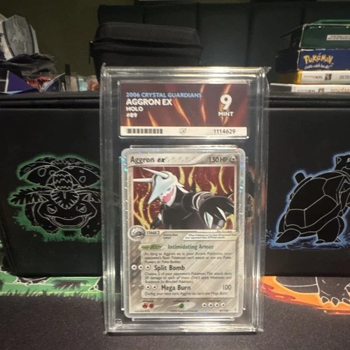 Aggron ex 89/100 ACE graded card