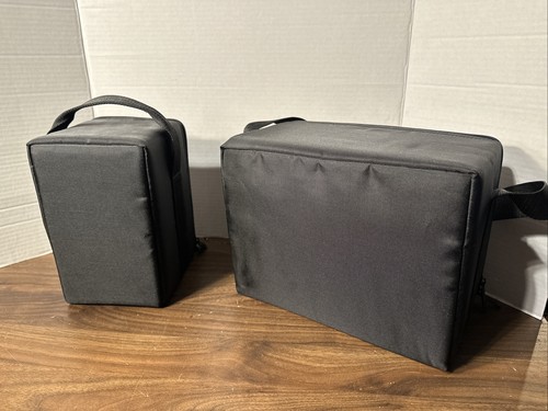 Case Logic 30 CD & 15 CD Tragetasche gepolsterte Aufbewahrung Reisetasche Reißverschluss Etui Hartschale - Bild 3 von 4