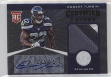 2012 Totally Certified Prime 34/49 Robert Turbin #27 Auto 0af