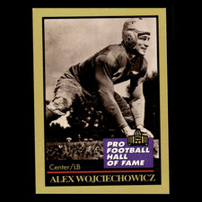 Alex Wojciechowicz #153 1991 ENOR Pro Football HOF Football Card NFL NM