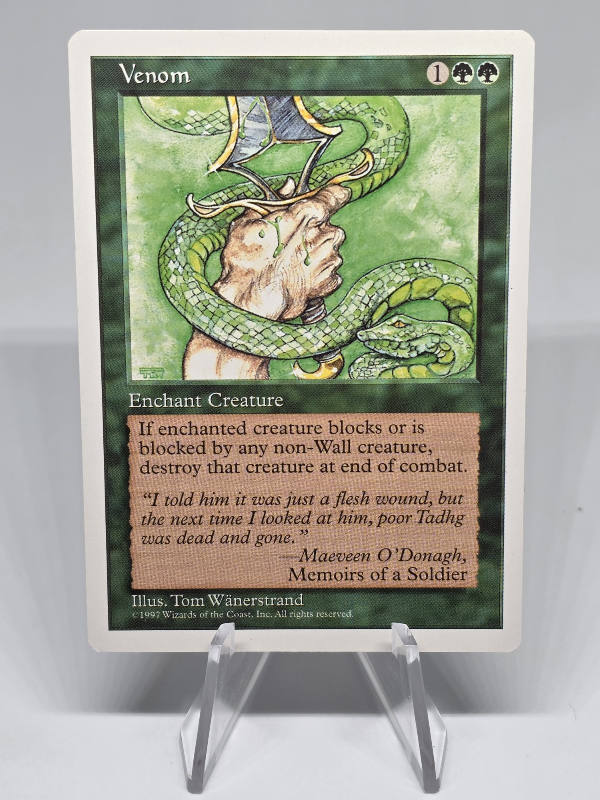 Magic The Gathering TCG Venom Fifth Edition MTG Vintage WOTC Regular Old School