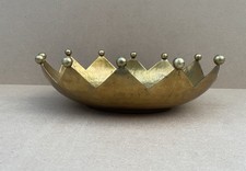 Vintage Brass Bowl Dish Made By Hand In India For The Body Shop