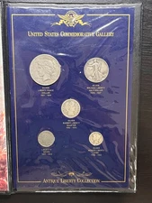 U.S Comm. Gallery Antique Liberty Collection 5 Coin Set - Priced at Melt Value!