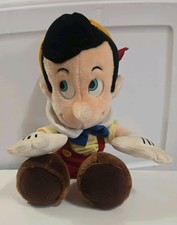 Vintage 11" Disneyland Walt Disney World Pinocchio Plush Stuffed Doll Tote B 