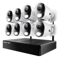 Night Owl CL-BT8WN2-F88L 10 Channel Wi-Fi NVR with 2TB HD, 8 Camera 4K HD