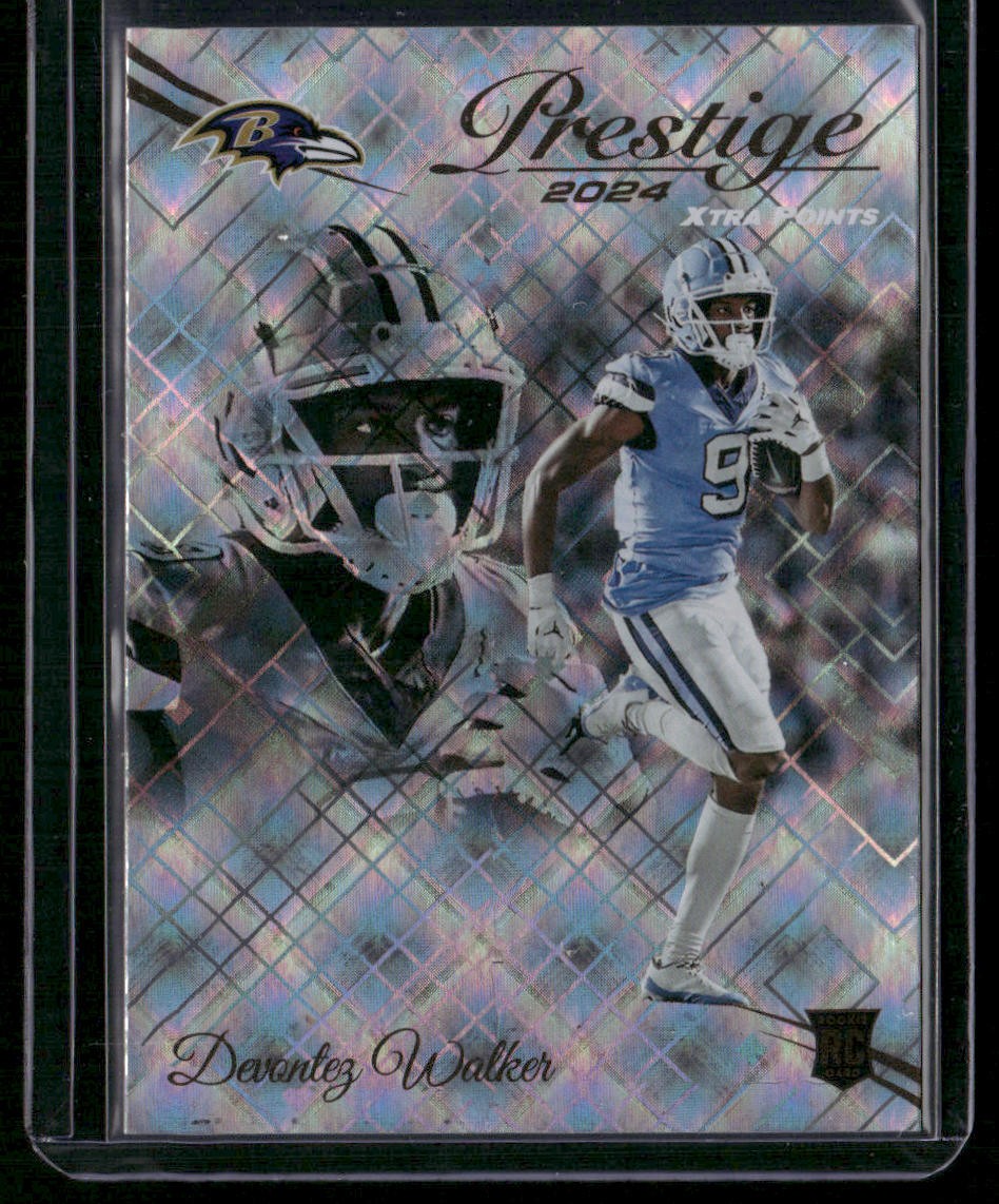 2024 Panini Prestige #368 Devontez Walker Diamond Xtra Points