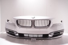 BMW 5er F10 F11 LCI Stoßfänger Stoßstange vorne GLACIERSILBER METALLIC (A83)