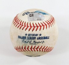 Rangers @ Nationals 7-8-23 GU Ball Abrams (PO) Thomas (Single GB) C.Heaney COA