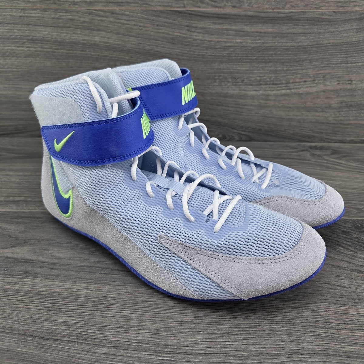 Nike Speedsweep 8 Size 10.5 Mens Blue Tint Wrestling Shoes | eBay