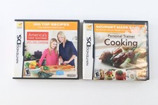 America's Test Kitchen & Personal Trainer Cooking Lot Nintendo DS Tested