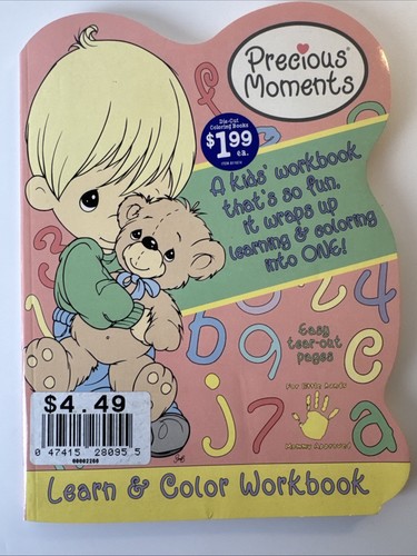 2 Vintage Precious Moments Coloring Activity Books Like New Unused Y2K 2004 - Picture 3 of 10