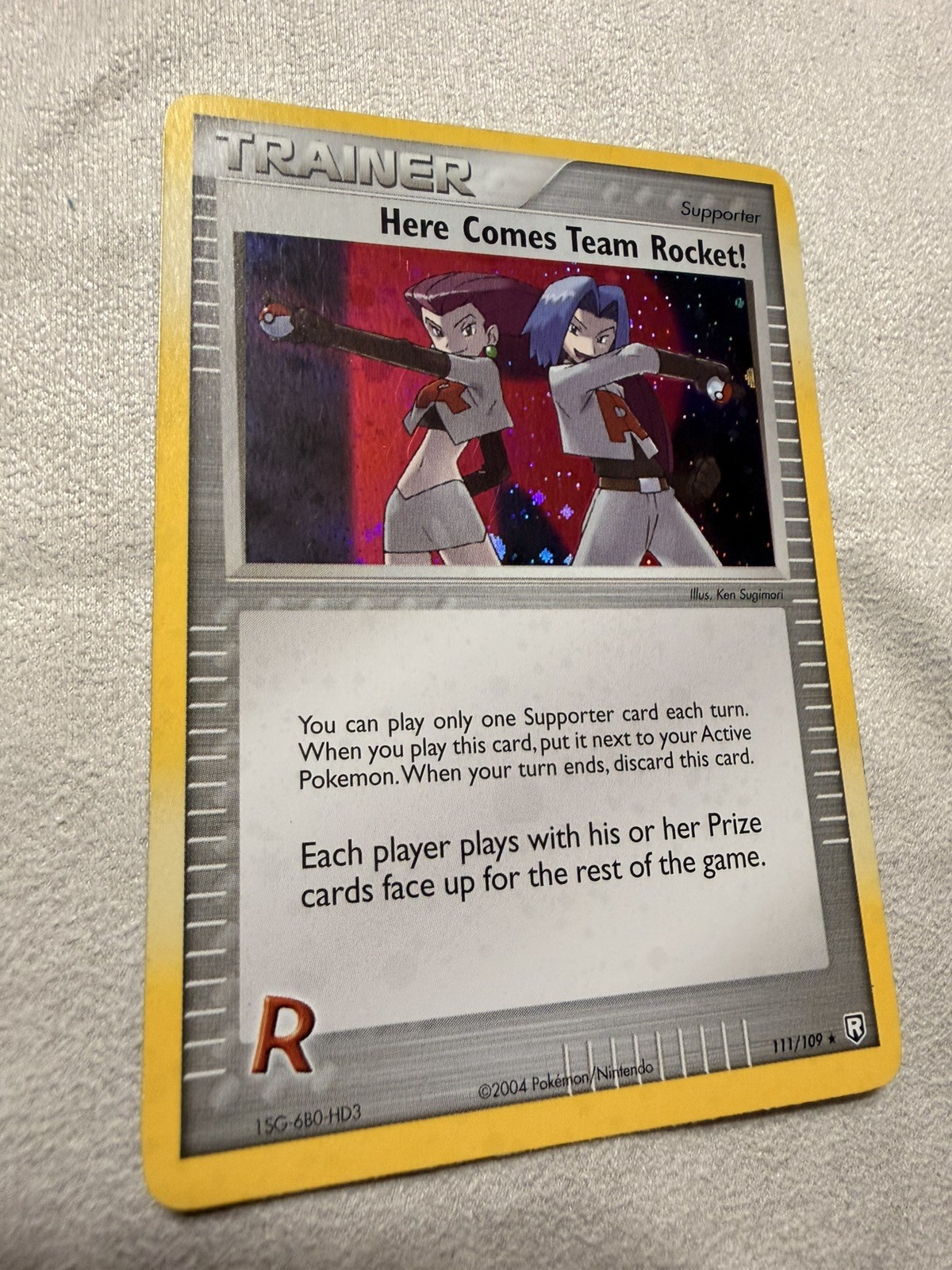 Pokemon TCG - Here Comes Team Rocket! 111/190 Team Rocket Returns NM English