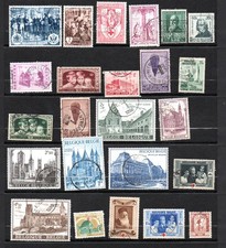 EUROPE TIMBRES Belgique vrac  oblitérés