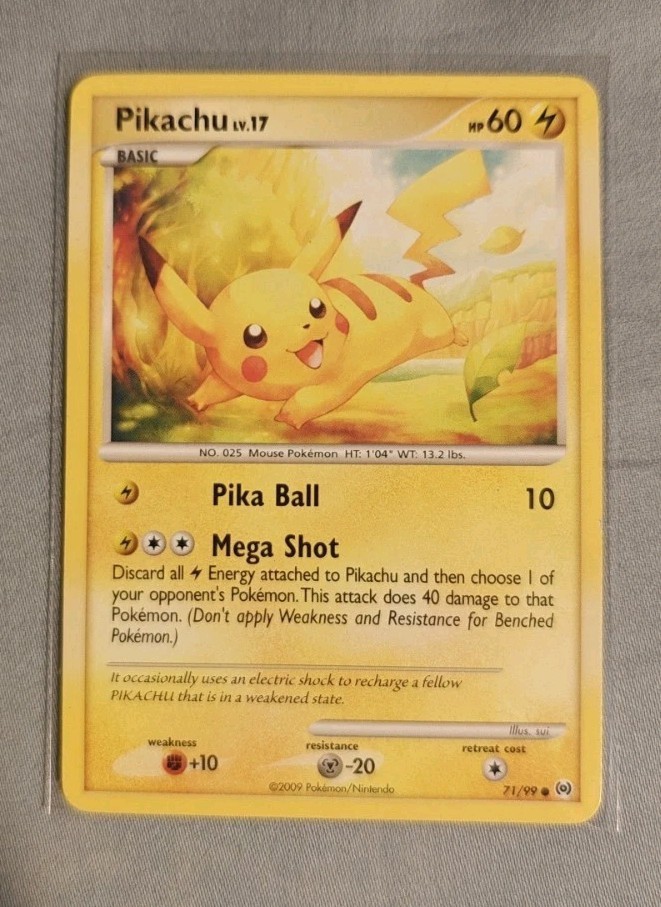 Pokemon TCG Pikachu 71/99 Arceus Regular NM/LP Card