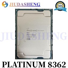 Intel Xeon Platinum 8362 2.80-3.60GHz 32Core 48MB LGA-4189 265W 2S CPU processor