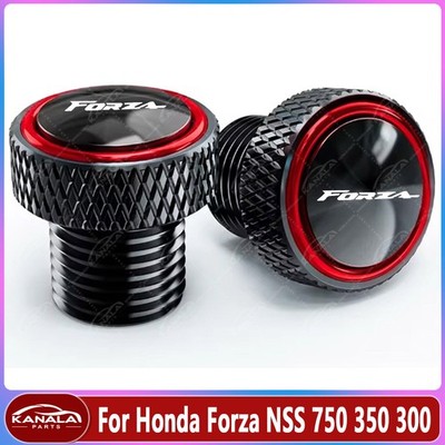 For Honda Forza NSS 750 350 300 CNC Aluminum Mirror Hole Plugs Screws Bolts New