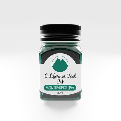 Monteverde USA Ink with ITF Technology, 30 ml California Teal (G309CT)