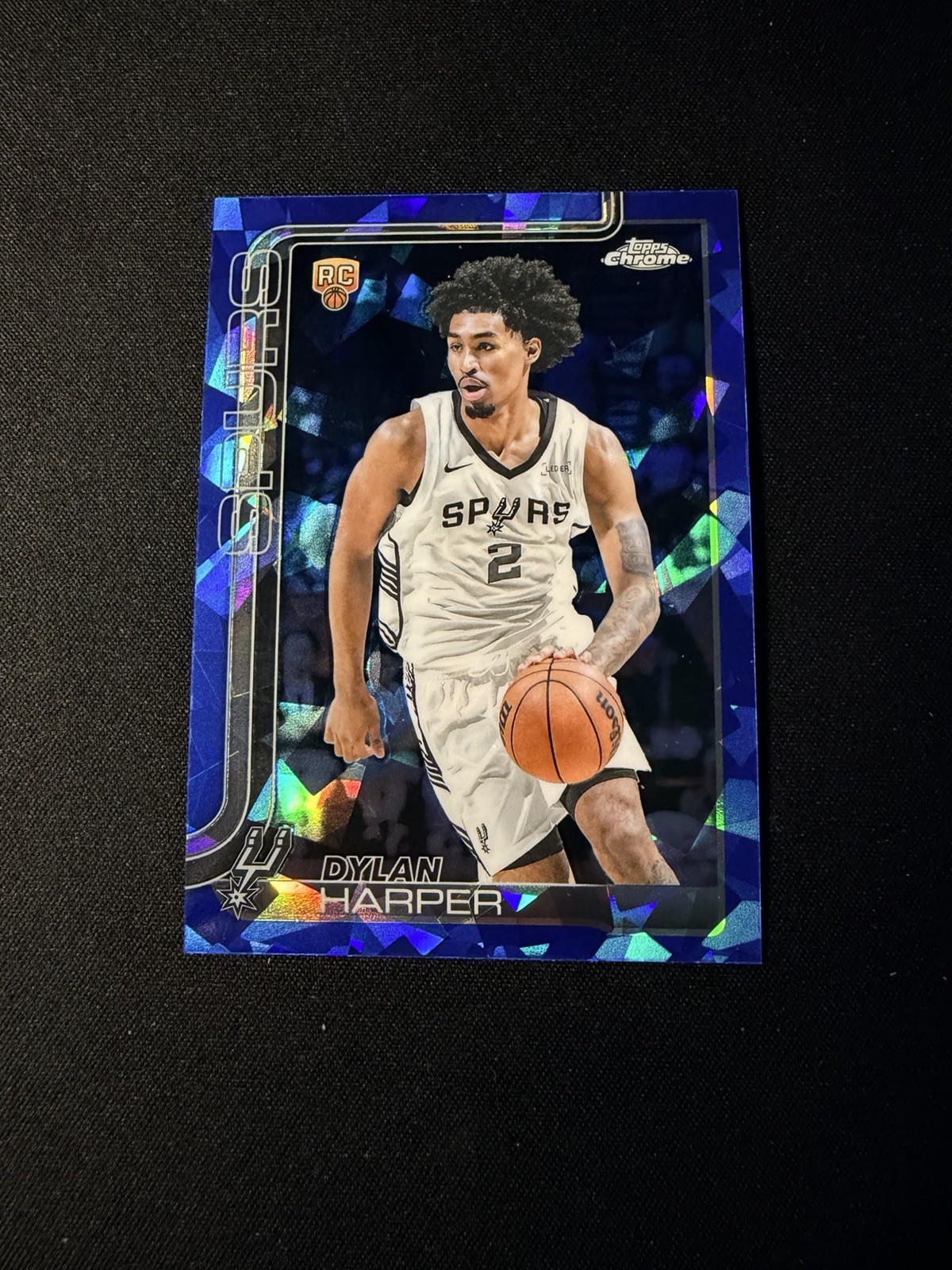 2025-26 Topps Chrome Sapphire Edition - Dylan Harper #252 (RC)