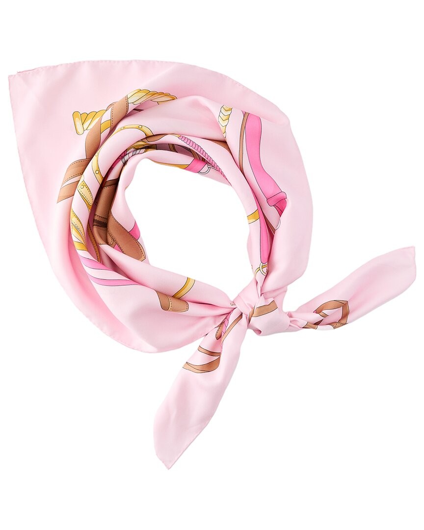 JMclaughlin Mabel Silk Scarf Womens Pink Os 10990₽