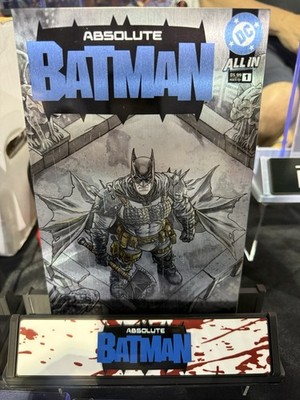 Absolute Batman 1 Of 10 Metal Variant Exclusive David Ryan