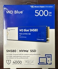 WD Blue 500GB SN580 M.2. NVMe SSD | New| WDS5...