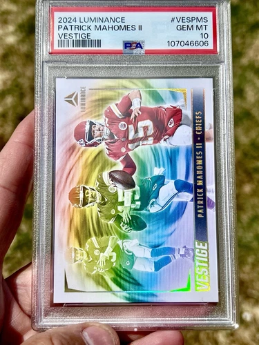 2024 PANINI LUMINANCE VESTIGE #VESPMS PATRICK MAHOMES II  PSA 10 Mint