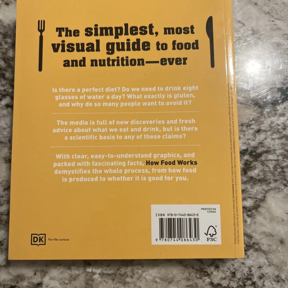 How Food Works The Facts Visually Explained Book Foto 2 de 4