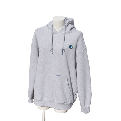 Ader Error Oversized Hoodie Grey Pullover Korea Streetwear Unisex A1