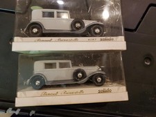 2. 1/43 Scale Renault Diecast Cars By Solido Used