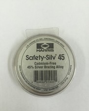 Harris 4531 Safety Silv 45 Silver Brazing Alloy 1 t.o. - Strong Metal Joints