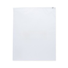 100 pcs 12"x15" Frosted Zipper Clothing Bag Polyjacket/Polymailer UL