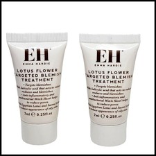 2 x Emma Hardie Lotus Flower Targeted Blemish Treatment Travel Size 7 mL each