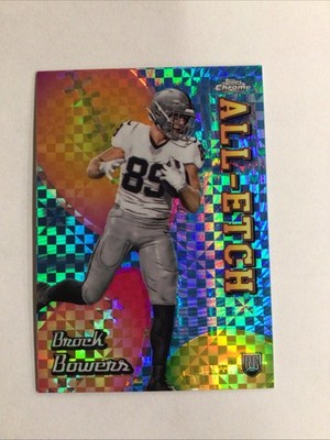 2024 Topps Chrome - All-Etch Brock Bowers #CAE-BB X-Fractor (RC)