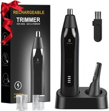 Ear and Nose Hair Trimmer for Men, 2025 Professional Painless USB Rechargeable E
