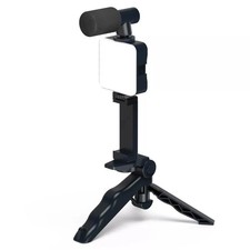 North Vlogger Kit with Tripod, Mic Light for Smartphone