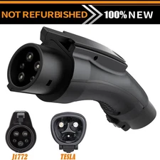 For J1772 EVs Tesla to J1772 Charging Adapter Connectors Max 60 A 250V EV Charge