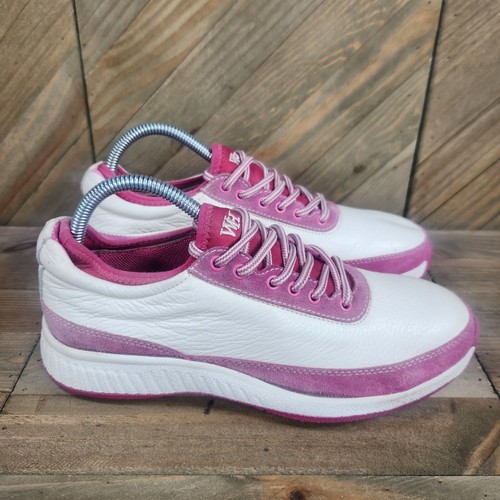 William and Harry Deerskin Lynx Womens Performance Golf Shoes Size 9.5 Pink
