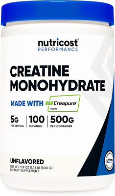 Creapure  Creatine Monohydrate 500 Grams