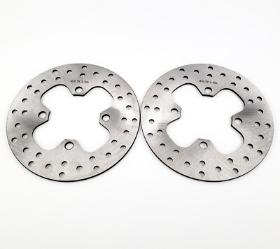 1 Pair Front Brake Disc Rotors For 2014-2021 HONDA Rancher 420 TRX420