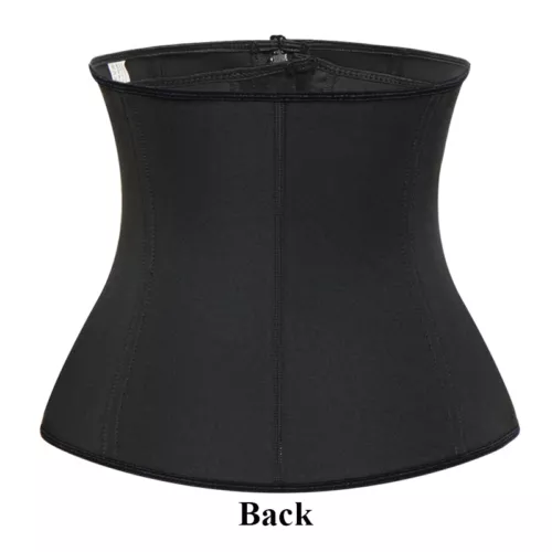 Taillentrainer Damen Korsett Sauna Schweiß Abnehmen Body Shaper Gürtel Haken&Augen - Bild 15 von 21